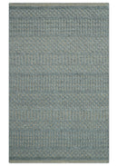 Contemporary Design Gray Hand Knotted Wool Area Rug