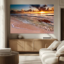 Sunset on Ocean Wall Art Canvas Print by MyGreatCanvas | Canvas Wall Art Prints | Photo Prints & Wall Decor
