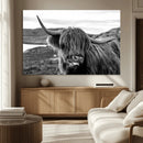 Longhorn Steer Canvas Print Wall Art, Highland Cow Canvas by MyGreatCanvas | Canvas Wall Art Prints | Photo Prints & Wall Decor