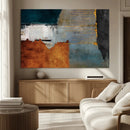 Modern Abstract Canvas Art Canvas Print - Framed and Ready