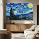 Vincent Van Gogh The Starry Night Abstract Wall Art Canvas