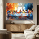 Abstract Watercolor The Last Supper Wall Art by MyGreatCanvas | Canvas Wall Art Prints | Photo Prints & Wall Decor