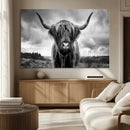 Scottish Cow Wall Art Canvas Print | Longhorn Wall Art | by MyGreatCanvas | Canvas Wall Art Prints | Photo Prints & Wall Decor