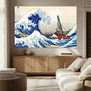 Katsushika Hokusai Kanagawa Giant Wave Wall Art Canvas Print