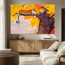 High-Quality Giclee Canvas Print – Framed Calvin Wall Art