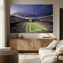 New England Patriots Football Team Print - Foxborough by MyGreatCanvas | Canvas Wall Art Prints | Photo Prints & Wall Decor