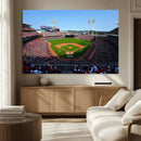 Cincinnati Reds Baseball Canvas Print - American Ball