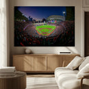 Houston Astros Baseball Print Canvas - Houston Minute Maid