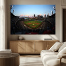 PNC Park Evening Game Triple Canvas Wall Art - Pittsburgh