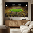 Stadium in Michigan Wall Art Canvas Print, Framed American