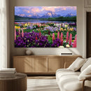 Wildflower Canvas Print – Blooming Floral Meadows with