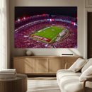 Bryant-Denny Stadium Night Game Triple Canvas Wall Art - by MyGreatCanvas | Canvas Wall Art Prints | Photo Prints & Wall Decor