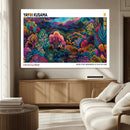Framed Yayoi Kusama 1986 Wall Art Print – Japanese Wall Art