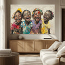 Shai Yossef style Joyful Childhood Canvas Wall Art - by MyGreatCanvas | Canvas Wall Art Prints | Photo Prints & Wall Decor