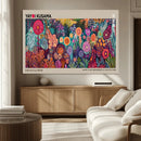 Yayoi Kusama Wall Art Canvas Print, Abstract Art, Large