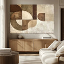 Wabi Sabi Geometric Wall Art | Abstract Modern Minimalist