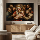 Religious Canvas Wall Art Print - Madonna and Child with by MyGreatCanvas | Canvas Wall Art Prints | Photo Prints & Wall Decor