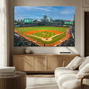 Wrigley Field Chicago Cubs Panoramic Canvas Print – by MyGreatCanvas | Canvas Wall Art Prints | Photo Prints & Wall Decor