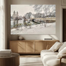 The Bow Bridge in Central Park Canvas, The Bow Bridge Canvas by MyGreatCanvas | Canvas Wall Art Prints | Photo Prints & Wall Decor