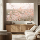 Pastel Grasses Wall Art Canvas Print – Framed Soft Meadow