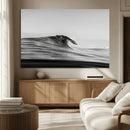 Black Wave Wall Art Canvas Print – Framed Abstract Surf by MyGreatCanvas | Canvas Wall Art Prints | Photo Prints & Wall Decor