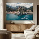 Amalfi Coast Wall Art – Framed Italian Seaside Canvas by MyGreatCanvas | Canvas Wall Art Prints | Photo Prints & Wall Decor