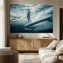 Underwater Surf Wall Art – Framed Ocean Wave Canvas Artwork, by MyGreatCanvas | Canvas Wall Art Prints | Photo Prints & Wall Decor