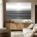Monochrome Ocean Wall Art Canvas Print – Framed Moody Ocean by MyGreatCanvas | Canvas Wall Art Prints | Photo Prints & Wall Decor
