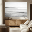 Black and White Seascape Wall Art Canvas Print – Framed by MyGreatCanvas | Canvas Wall Art Prints | Photo Prints & Wall Decor