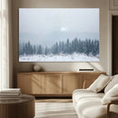Winter Forest Wall Art Canvas Print – Framed Snowy Landscape by MyGreatCanvas | Canvas Wall Art Prints | Photo Prints & Wall Decor