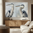 Bird Canvas Decor Wall Art Canvas Print – Framed Coastal