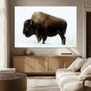 Bison Wall Art Canvas Print – Framed Western Wildlife by MyGreatCanvas | Canvas Wall Art Prints | Photo Prints & Wall Decor
