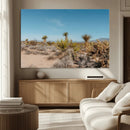 Joshua Tree Wall Art Canvas Print – Framed Desert Landscape