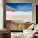 Ocean Breeze Wall Art Canvas Print, Aqua Waves and Coastal by MyGreatCanvas | Canvas Wall Art Prints | Photo Prints & Wall Decor
