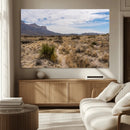 Texas Desert Landscape Wall Art Canvas Print – Rugged by MyGreatCanvas | Canvas Wall Art Prints | Photo Prints & Wall Decor