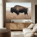 American Bison Wall Art Canvas Print – Majestic Buffalo