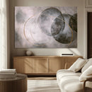 Abstract Grey Gold Wall Art – Modern Geometric Canvas by MyGreatCanvas | Canvas Wall Art Prints | Photo Prints & Wall Decor
