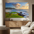 Pebble Beach Golf Links Wall Art Canvas Print – Iconic by MyGreatCanvas | Canvas Wall Art Prints | Photo Prints & Wall Decor