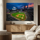 Target Field Wall Art Canvas Print – Baseball Stadium Scene, by MyGreatCanvas | Canvas Wall Art Prints | Photo Prints & Wall Decor