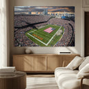 Chicago Bears Soldiers Field Wall Art Canvas Print – Framed