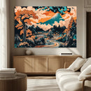 Japanese Landscape Wall Art Canvas Print – Mount Fuji by MyGreatCanvas | Canvas Wall Art Prints | Photo Prints & Wall Decor