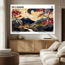 Yayoi Kusama Inspired Japanese Art Canvas Print – Framed by MyGreatCanvas | Canvas Wall Art Prints | Photo Prints & Wall Decor