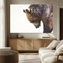 Grizzly Bear Canvas Wall Art Print – Framed Wildlife Nature by MyGreatCanvas | Canvas Wall Art Prints | Photo Prints & Wall Decor