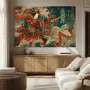 Tsukioka Yoshitoshi Samurai Wall Art – Japanese Katana by MyGreatCanvas | Canvas Wall Art Prints | Photo Prints & Wall Decor