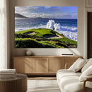 Ocean Waves Wall Art, Dramatic Ocean Waves Crash Against by MyGreatCanvas | Canvas Wall Art Prints | Photo Prints & Wall Decor