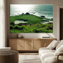 Coastal Golf Course Wall Art Canvas Print – Scenic Green by MyGreatCanvas | Canvas Wall Art Prints | Photo Prints & Wall Decor