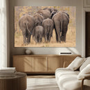 Wild Elephant Wall Art Canvas Print by MyGreatCanvas | Canvas Wall Art Prints | Photo Prints & Wall Decor