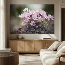 Pink Wild Flower Canvas Print by MyGreatCanvas | Canvas Wall Art Prints | Photo Prints & Wall Decor