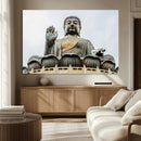 Buddha Statue Wall Art Canvas Print