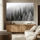 Big Foggy Forest and Misty Trees Forest Wall Art Canvas by MyGreatCanvas | Canvas Wall Art Prints | Photo Prints & Wall Decor